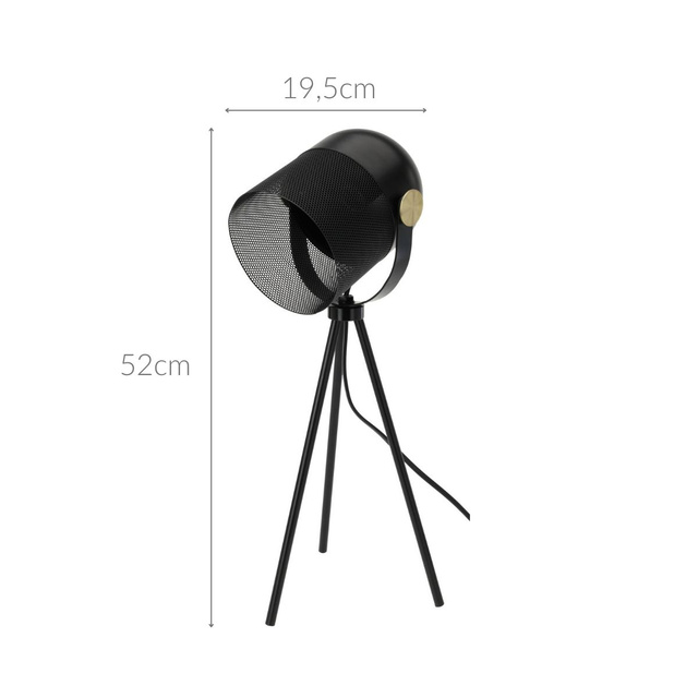 Lampă în picioare LOFT metal, 52 cm