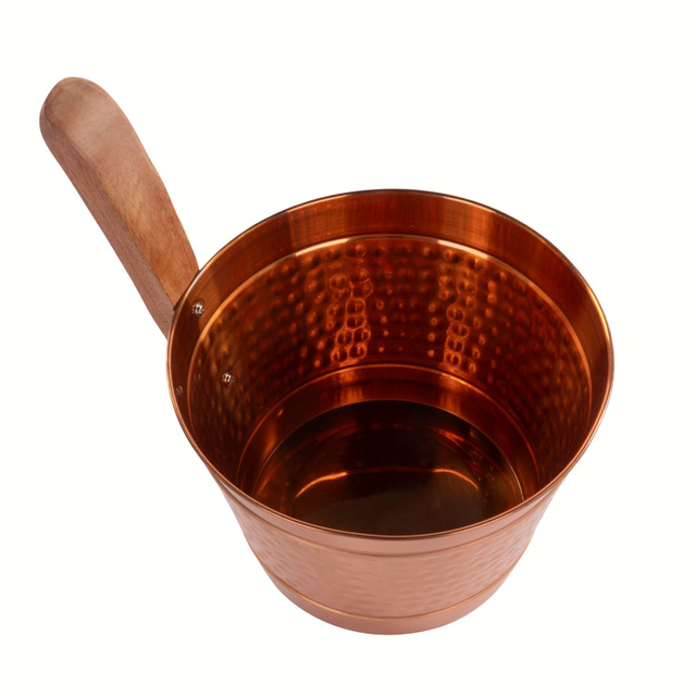 Găleată saună din cupru, 4 l