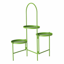 Suport de flori metalic cu 3 niveluri MARETA, inaltime 71 cm