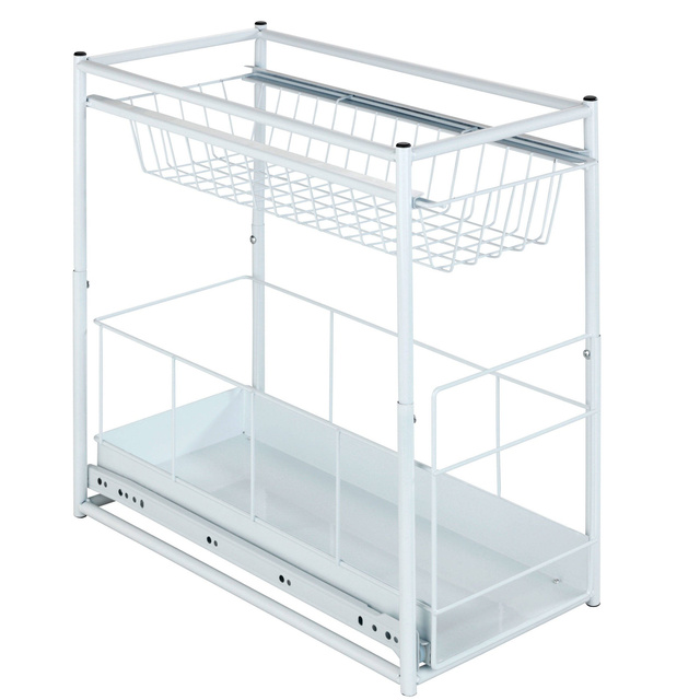 Raft de bucătărie extensibil, 45 x 23 x 45 cm