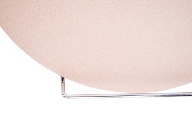 Piatră pentru coacerea pizzei, pâinii + suport metalic pentru servire