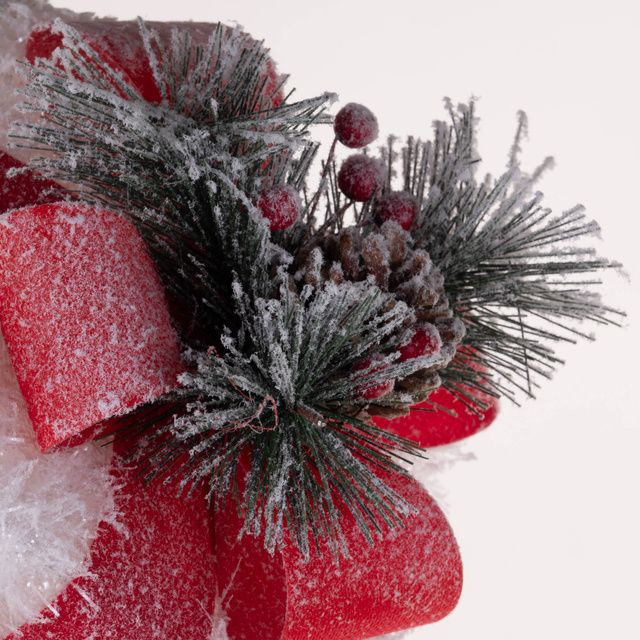 Decorațiune luminoasă stivă de cadouri, 75 cm