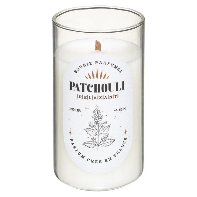 Lumanare parfumata in suport din sticla, 230 g