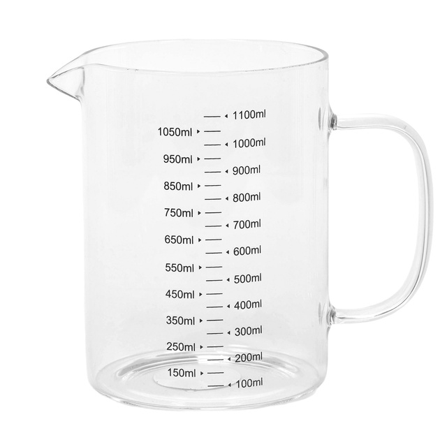 Cană de măsurat ZOPA, sticlă, 1 l