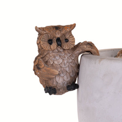 Culoare pentru ghiveci Animal vesel, polyresin, 9 x 4,5 x 8 cm