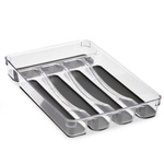 Organizator pentru sertar pentru tacâmuri, baza antiderapanta