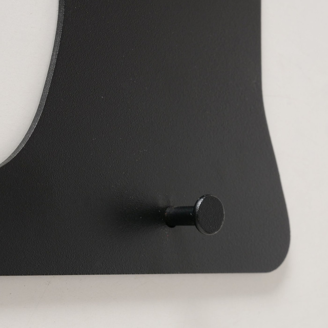 Umeraș de perete cu 3 cârlige HI, 38 x 30 cm