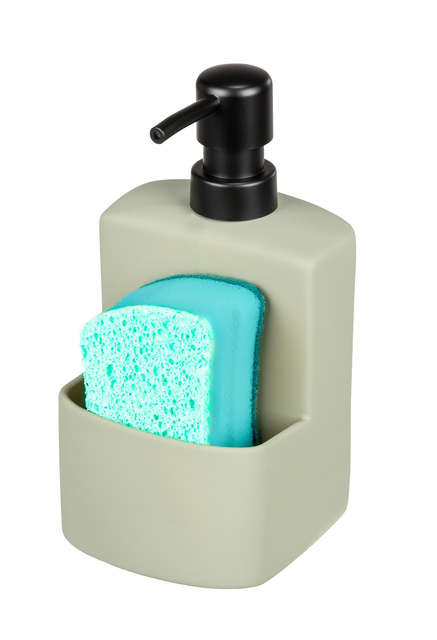 FESTIVAL dozator 2 în 1 pentru lichid de spălat și burete, WENKO