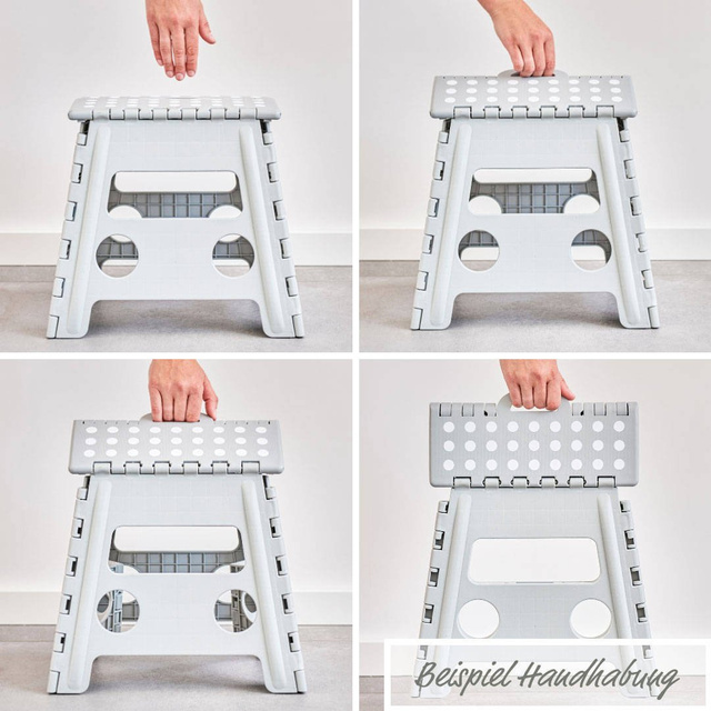 Taburet antiderapant, 37 x 30 x 32 cm, ZELLER