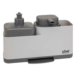 Dozator de săpun + organizator Neo gri