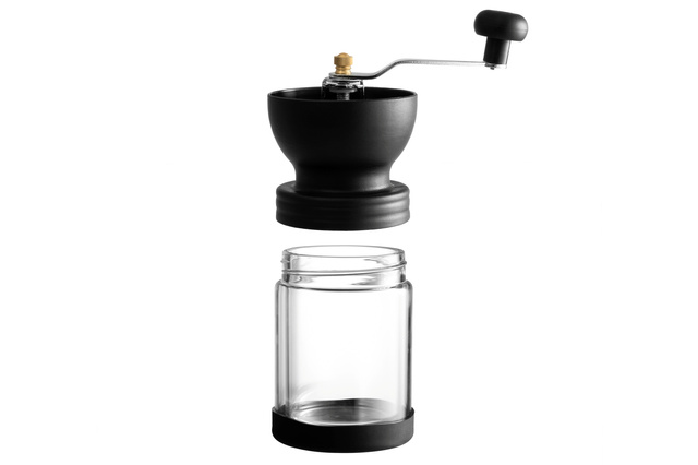 Rasnita de cafea cu manivela