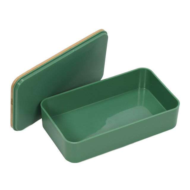 Cutie de prânz „Bärenhunger”, verde, FSC