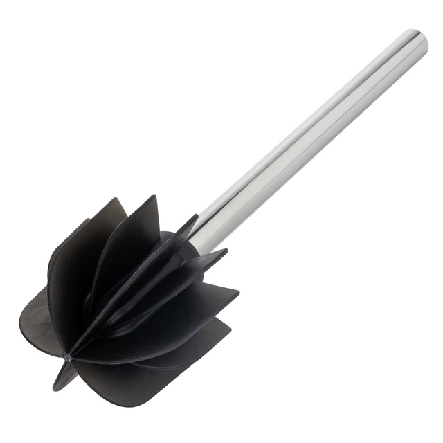 Perie de toaleta cu cap din silicon, Ø 7,5 cm, WENKO