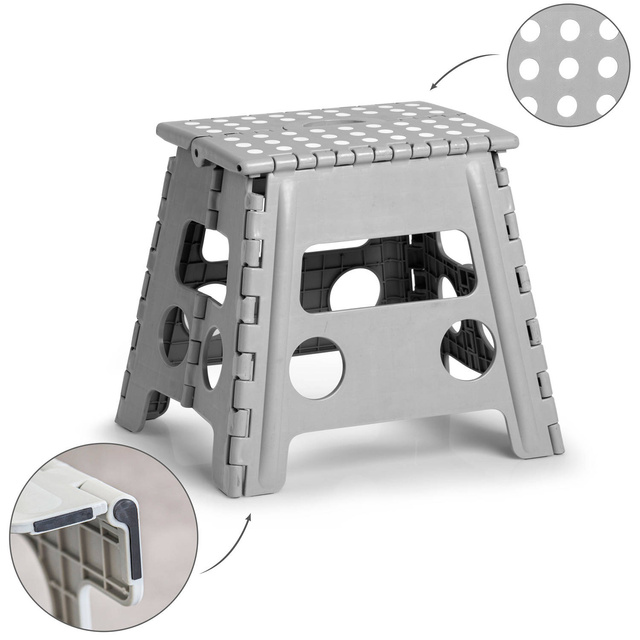 Taburet antiderapant, 37 x 30 x 32 cm, ZELLER