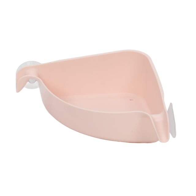 Raft de baie pentru colt BOKS cu ventuze, KOZIOL