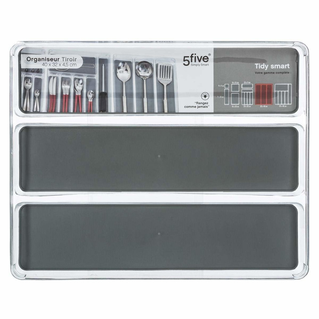 Organizator tacâmuri, 3 compartimente, 40 x 32 cm, 5five Simply Smart