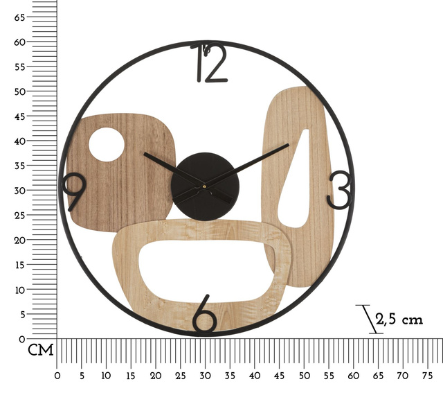 Ceas de perete MOVEMENT, Ø 60 cm