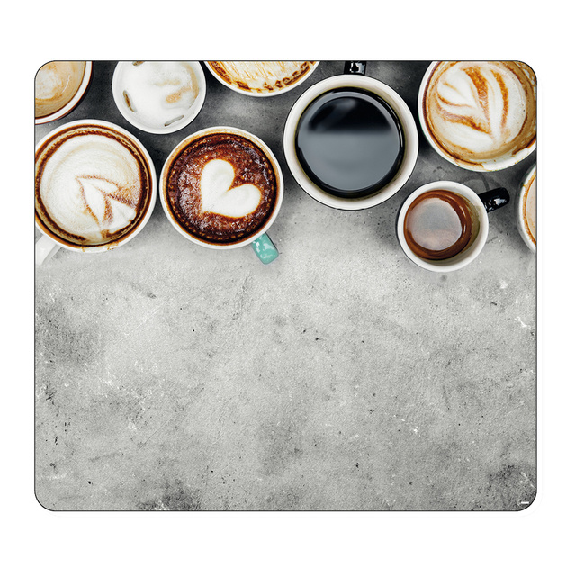 Placă de sticlă pentru bucătărie, CAFEA, 56 x 50 cm