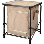 Masa de camping cu organizator de stofa