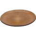 Farfurie de desert striată AMBER, Ø 21 cm