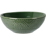 Vas din ceramică cu model canelat, 650 ml