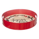 Tava decorativa cu tema de Craciun, Ø 35 cm