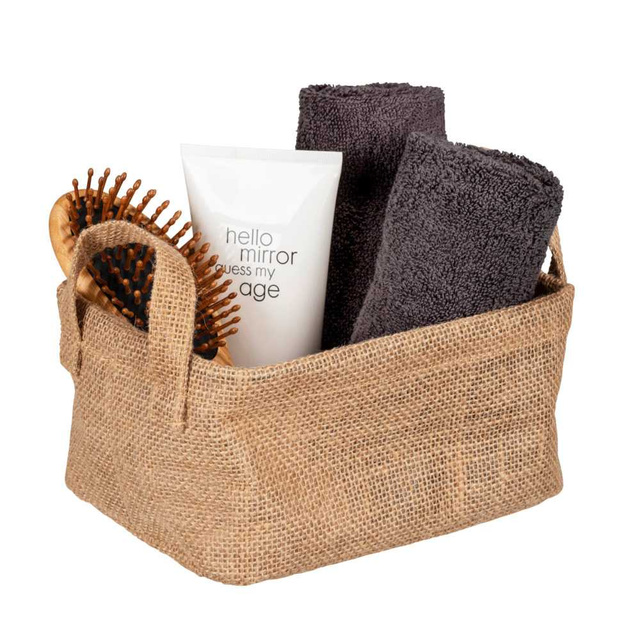 Cos depozitare JUNA cu manere, 100% iuta, WENKO