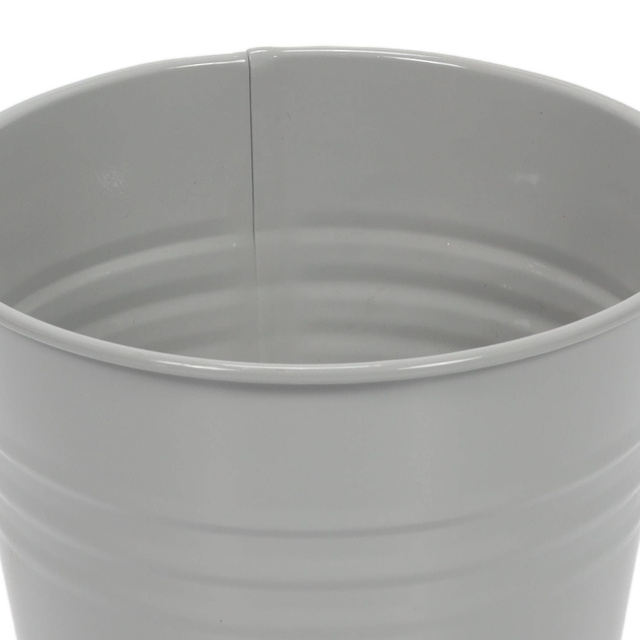 Capac pentru ghivece din zinc, 13 x 11 cm