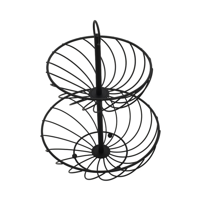 Raft metalic, 2 niveluri, inaltime 38 cm