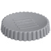 Săvoniera rotunda Minas, plastic, gri, Ø 11 cm