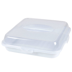 Recipient transport tort cu cleme, 36 x 36 x 10 cm