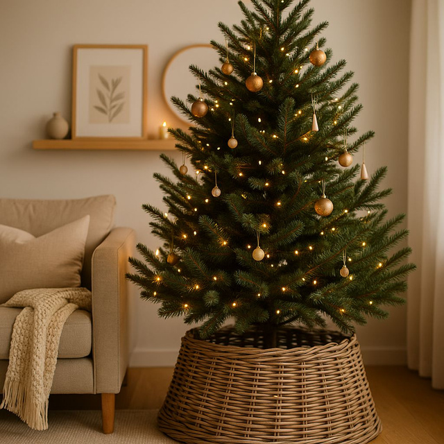 Protecție pentru brad, ratan, Ø 59 cm