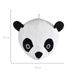 Decoratiune pentru camera unui copil, Panda agatat, WILD KIDS, 20 x 20 cm