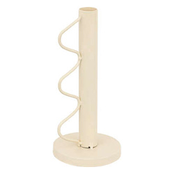 Suport pentru lumânare din metal BLY H20 -alb