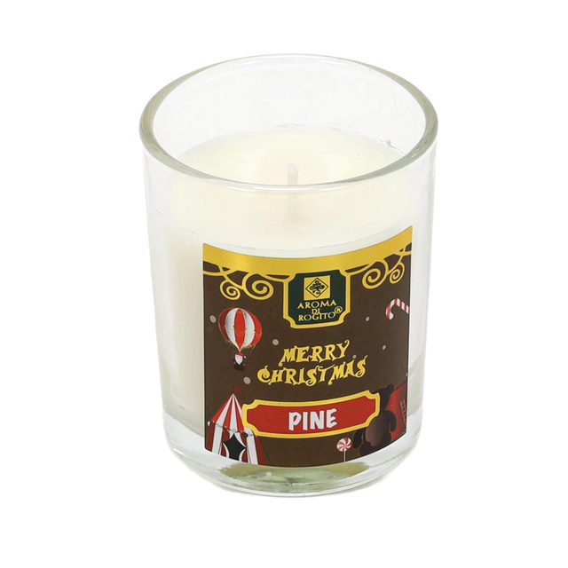 Set de parfum ulei 40 ml + lumânare, pin