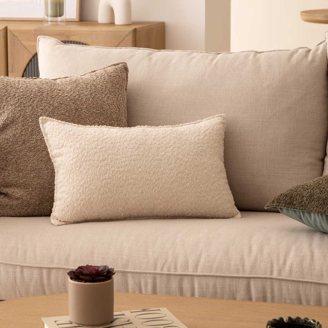 Perna decorativa SOANA boucle, 30 x 50 cm