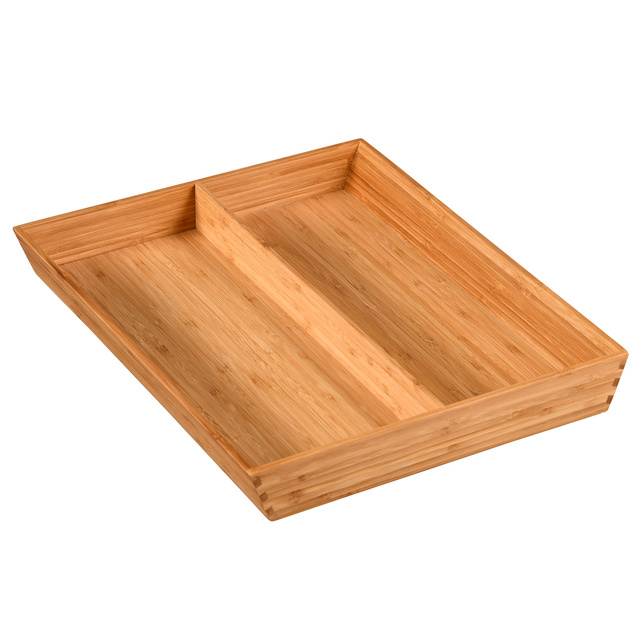 Insertie din bambus pentru tacamuri, cutite, 43 x 35 cm, Kesper