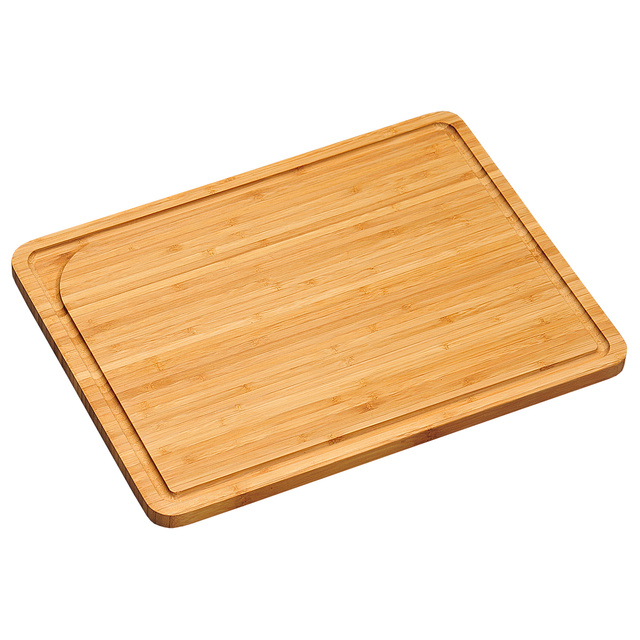 Tocator din bambus, dreptunghiular cu caneluri, 40 x 30 cm, Kesper