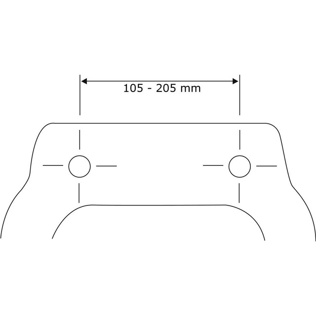Capac de toaletă WENGE, MDF, WENKO