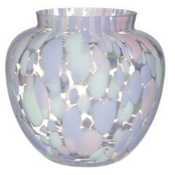 Vază de sticlă OMBRA, 15 cm, design unic