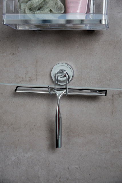 Răzuitor de apă, Vacuum-Loc - oțel inoxidabil, WENKO