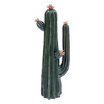 Cactus exotic Panama 40 cm înălțime ceramică verde de prerie