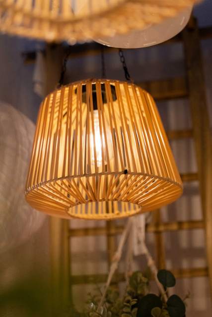 Lampa solara suspendabila Jily, boho, Ø 28 cm