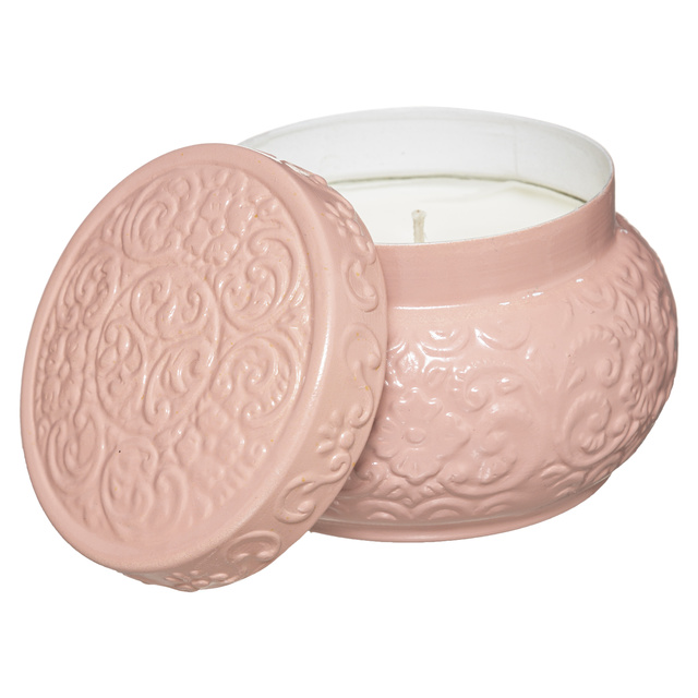 Lumanare cu suport ceramic FOLK, 200 g