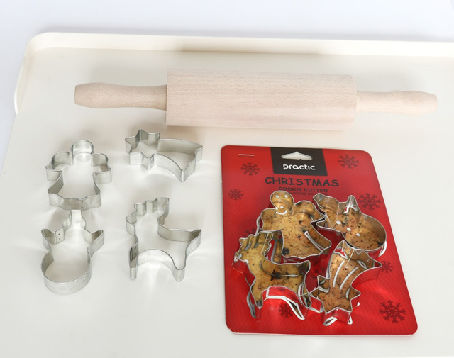 Set forme pentru prajituri, Craciun