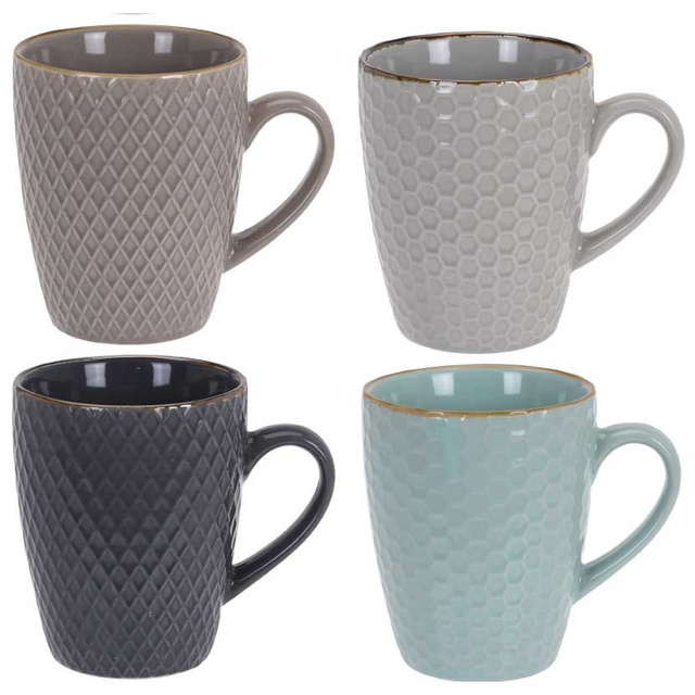 Set cani 300 ml, 4 bucati incluse