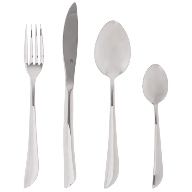 Set tacâmuri pentru 6 persoane, inox, INOX
