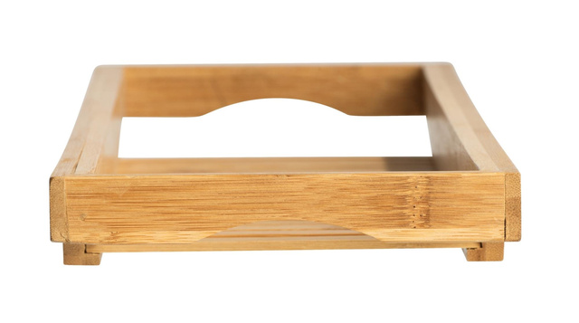 Raft pentru cazi din bambus BAMBOO, 70 x 16 x 4,5 cm, Wenko
