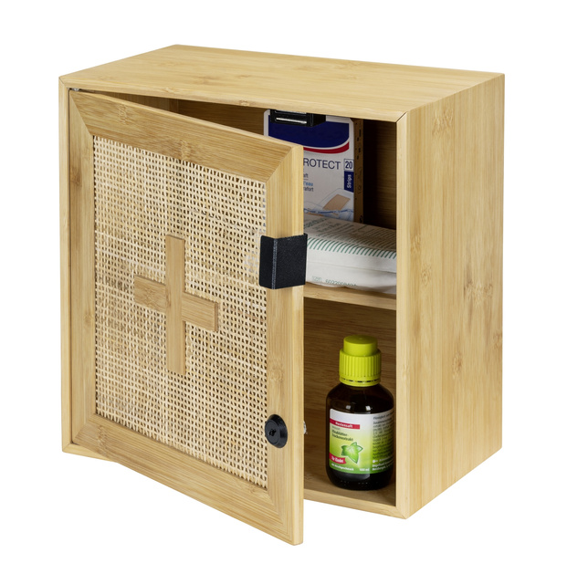 Dulapior pentru medicamente ALLEGRE BAMBOO, 30 x 30 cm, WENKO