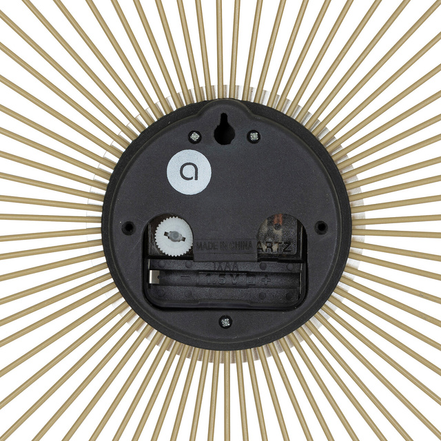 Ceas metalic Soare Solene diametru 36 cm